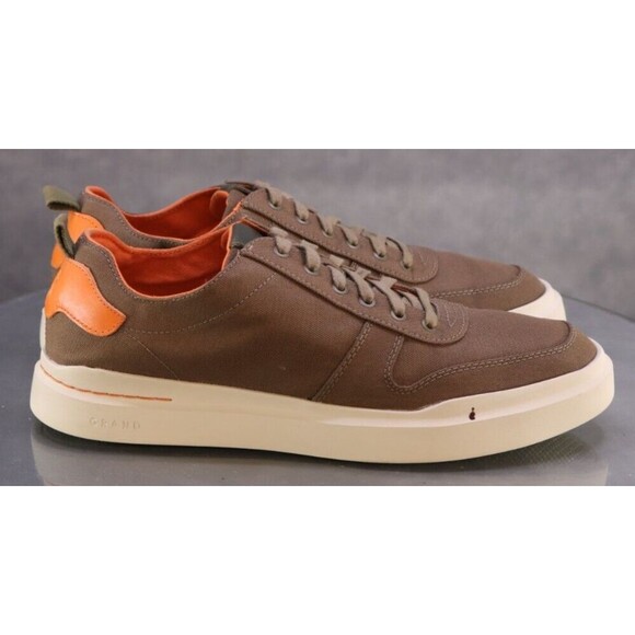 Cole Haan Olive and Orange Sneakers - Picture 4 of 12